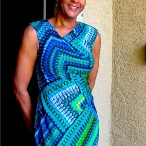 Body-can Shift Dress, Size 4